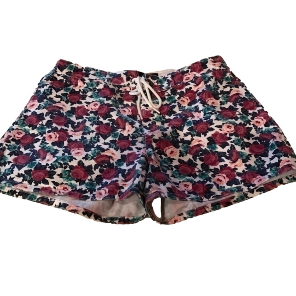 Board Shorts By Bodywaves  Size 9 Jr  Floral Pattern Surf Shorts